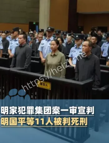 明家犯罪集团死刑判决